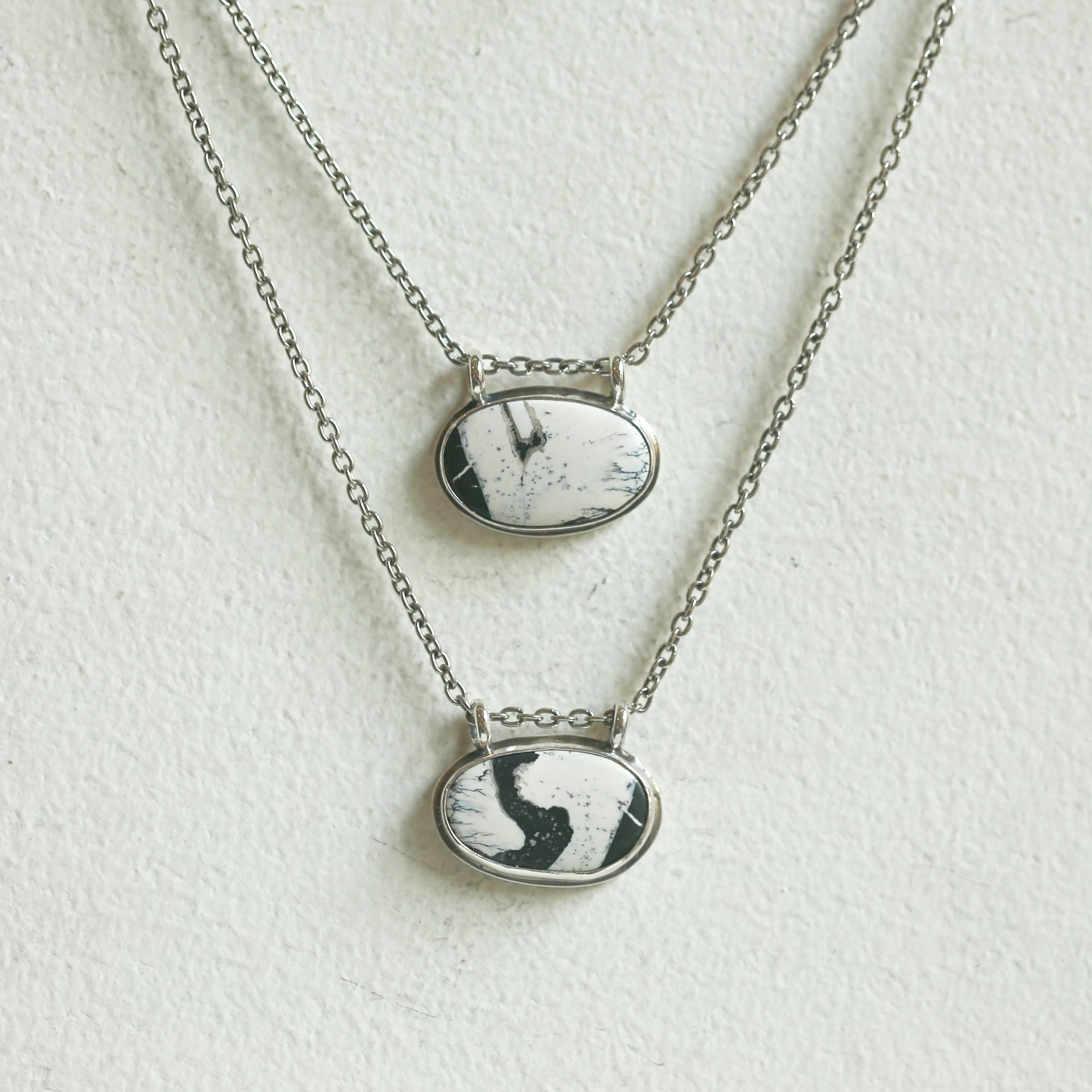 White Buffalo Pendant - Sterling Silver - White Buffalo Necklace