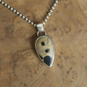 Paintbrush Jasper Pendant - Sterling Silver - Choose Your Stone