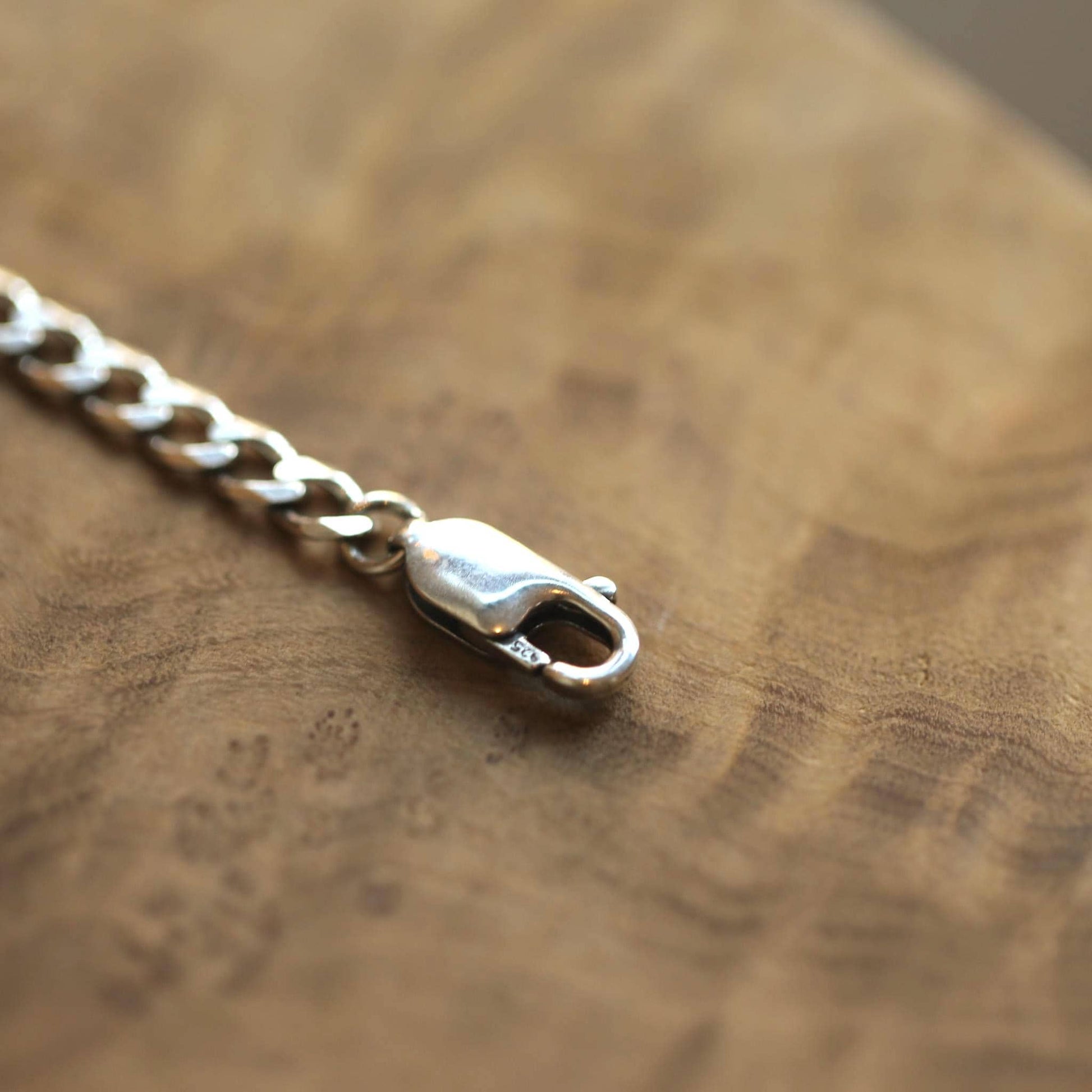 Amethyst Link Bracelet - Sterling Silver Amethyst Bracelet - Silver Chain Link Bracelet