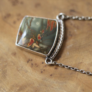 Red Creek Jasper Necklace - Choose your Own - OOAK - Ready to Ship