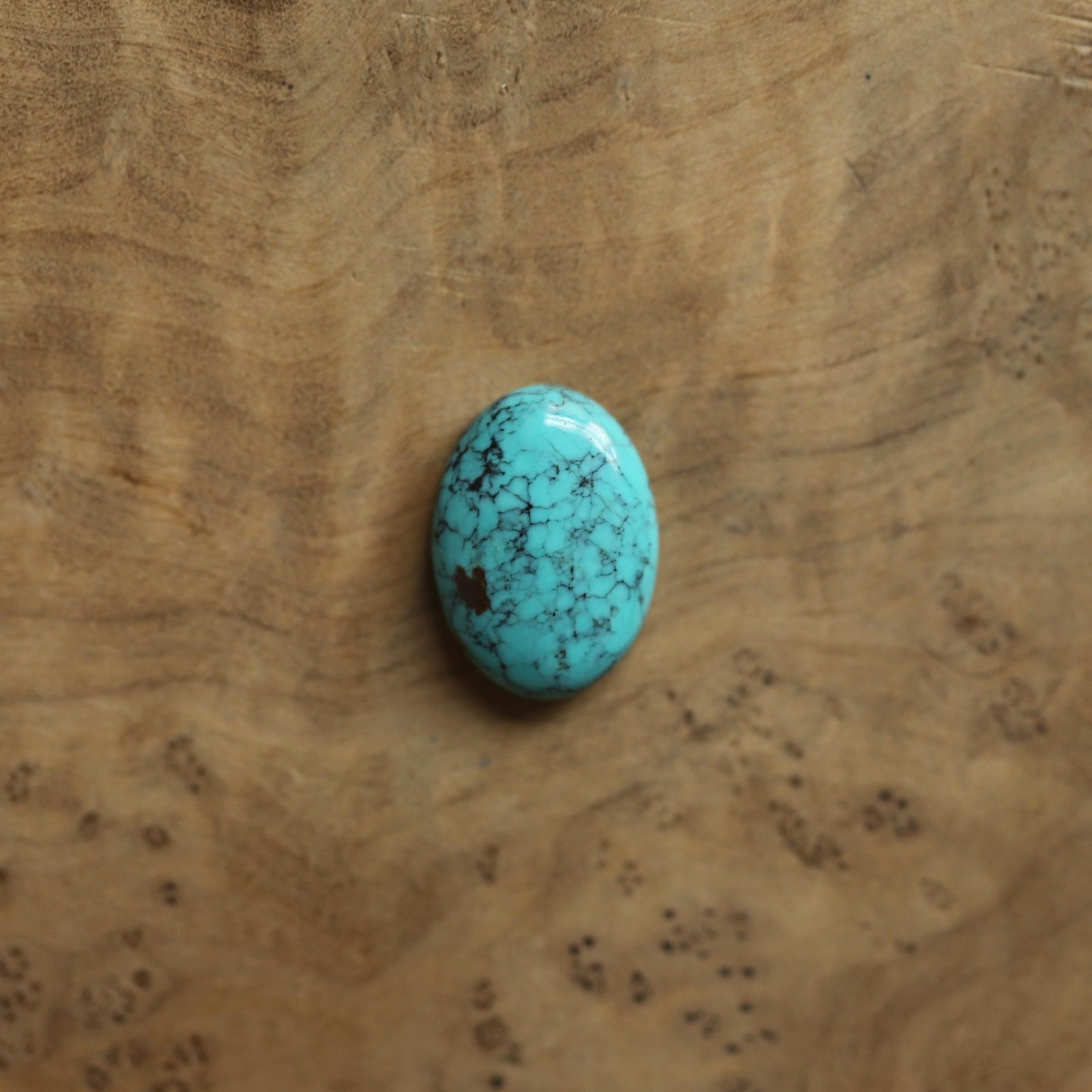 Turquoise Bolo Necklace - Sterling Silver Bolo - Turquoise Mock Bolo - Silversmith