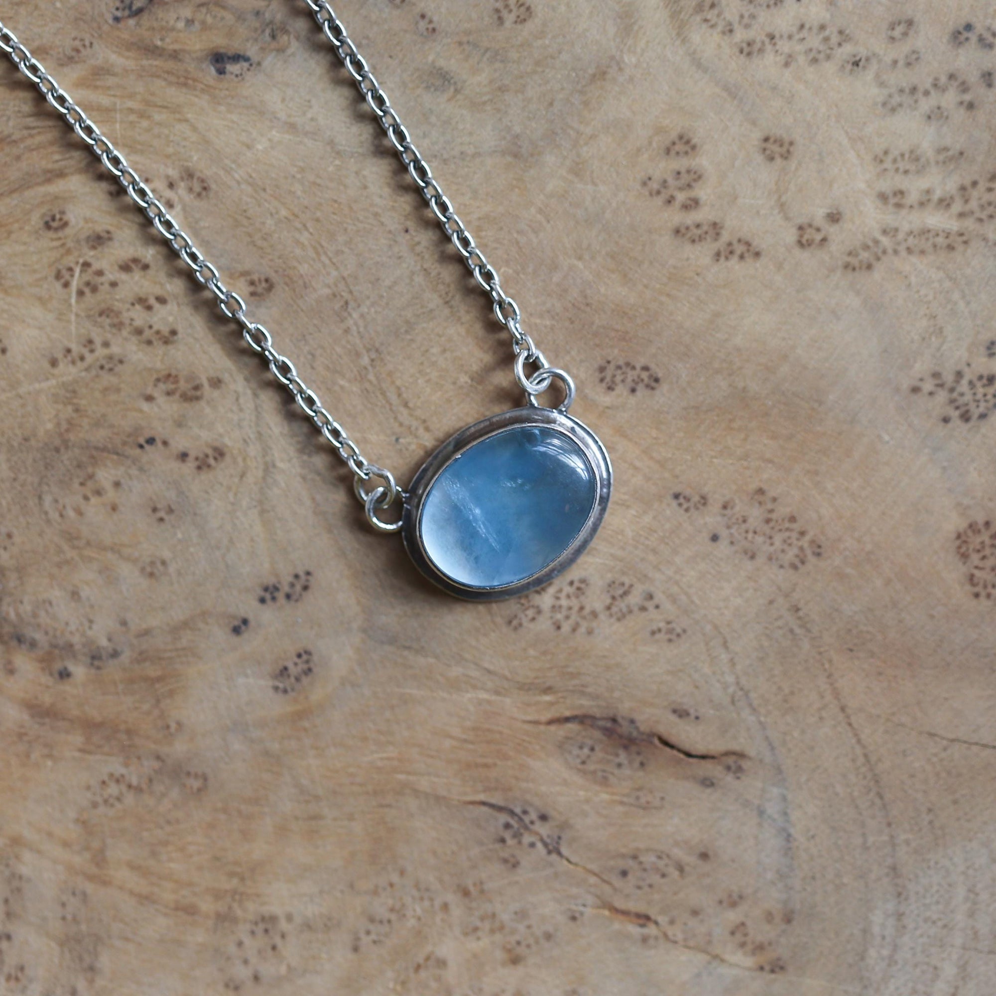 Rainbow Fluorite Pendant - Purple and Green Fluorite - Choose your Necklace