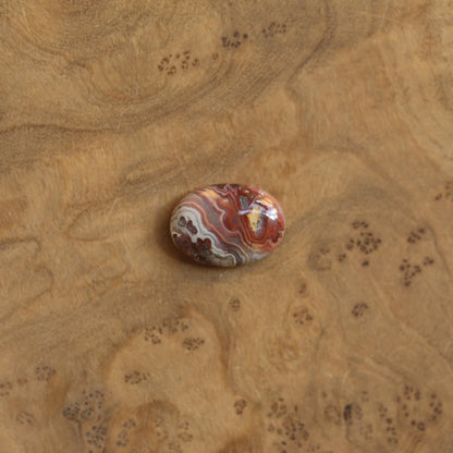 Custom Crazy Lace Agate Pendant – Rose Cut Sterling Silver Necklace - Choose Your Stone