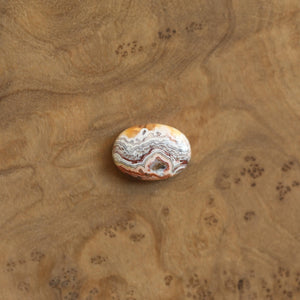 Crazy Lace Agate Pendant - Silversmith - .925 Sterling Silver - Crazy Lace Agate Necklace