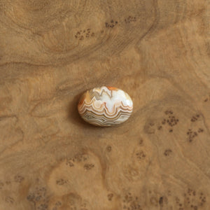 Crazy Lace Agate Pendant - Silversmith - .925 Sterling Silver - Crazy Lace Agate Necklace