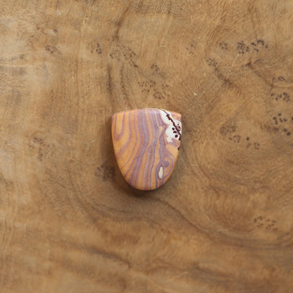 Sonora Jasper Shield Bracelet - Sterling Silver Bangle - Choose Your Stone