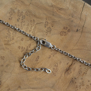 Orange Carnelian Pendant Necklace - Sterling Silver - Includes Chain