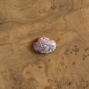 Crazy Lace Agate Pendant - Silversmith - .925 Sterling Silver - Crazy Lace Agate Necklace