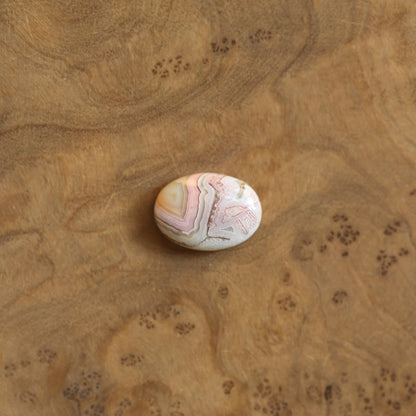 Custom Crazy Lace Agate Pendant – Rose Cut Sterling Silver Necklace - Choose Your Stone