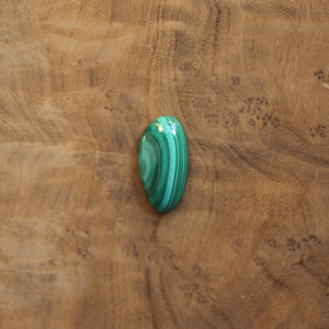 Malachite Pendant - Boho Malachite Necklace - Sterling Silver