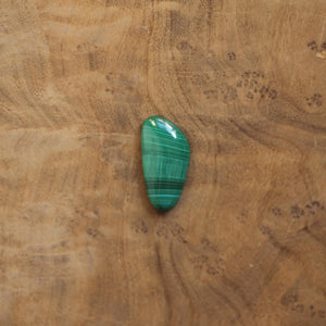 Malachite Pendant - Boho Malachite Necklace - Sterling Silver