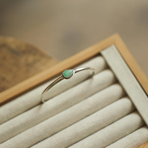 Jade Cuff Bracelet - Burma Jade Bracelet - Jade Silver Bangle