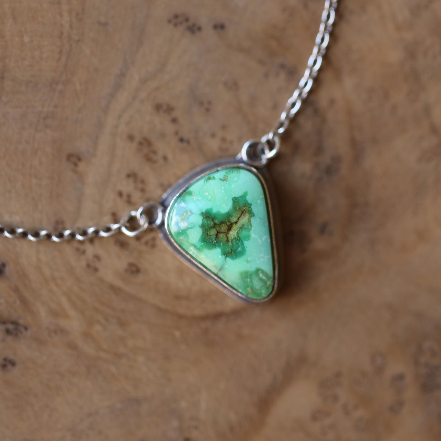 Sonoran Gold Necklace - Chunky Sterling Silver Chain Included - Unisex