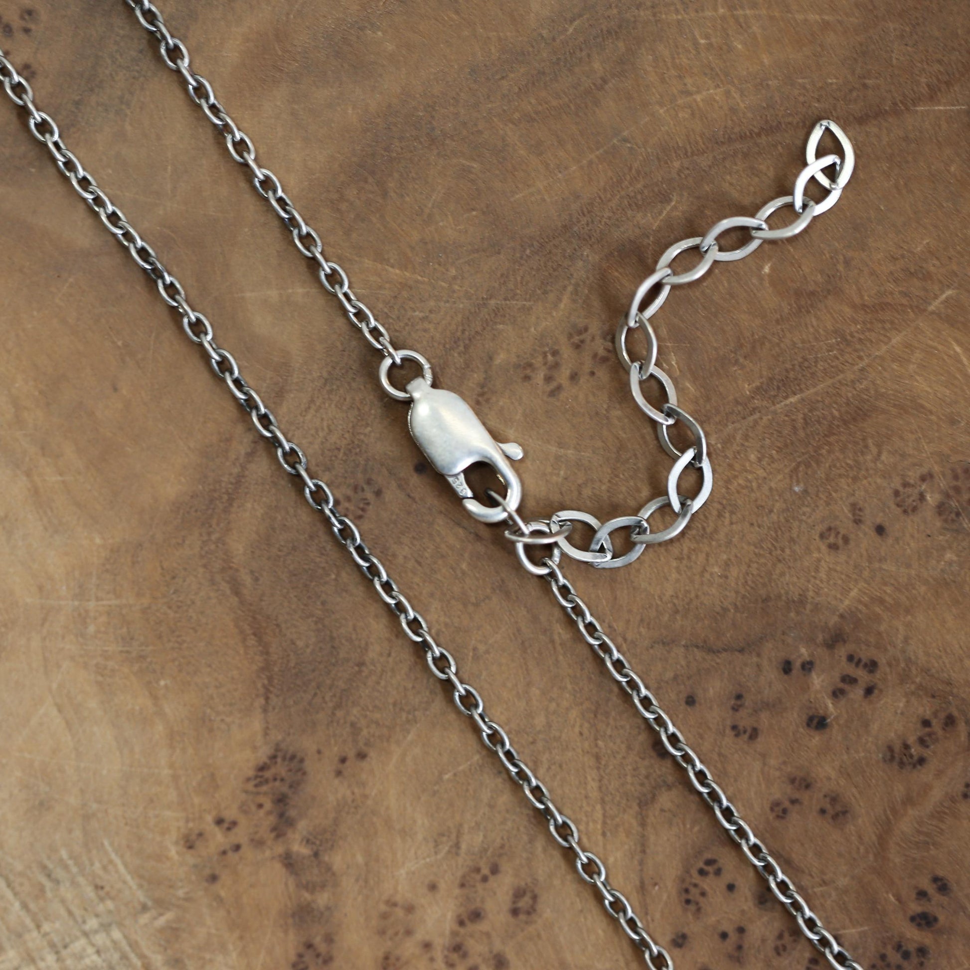 Sonoran Gold Necklace - Chunky Sterling Silver Chain Included - Unisex