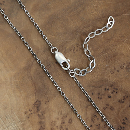 Sonoran Gold Necklace - Chunky Sterling Silver Chain Included - Unisex