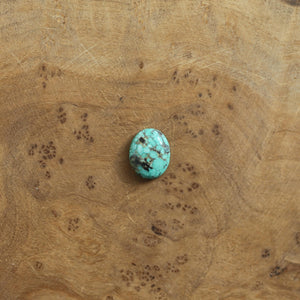 Turquoise Delica Ring - Natural Turquoise Ring - OOAK Sterling Silver Ring