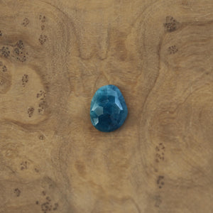 Chunky Apatite Boho Ring - .925 Sterling Silver - Apatite Silversmith Ring