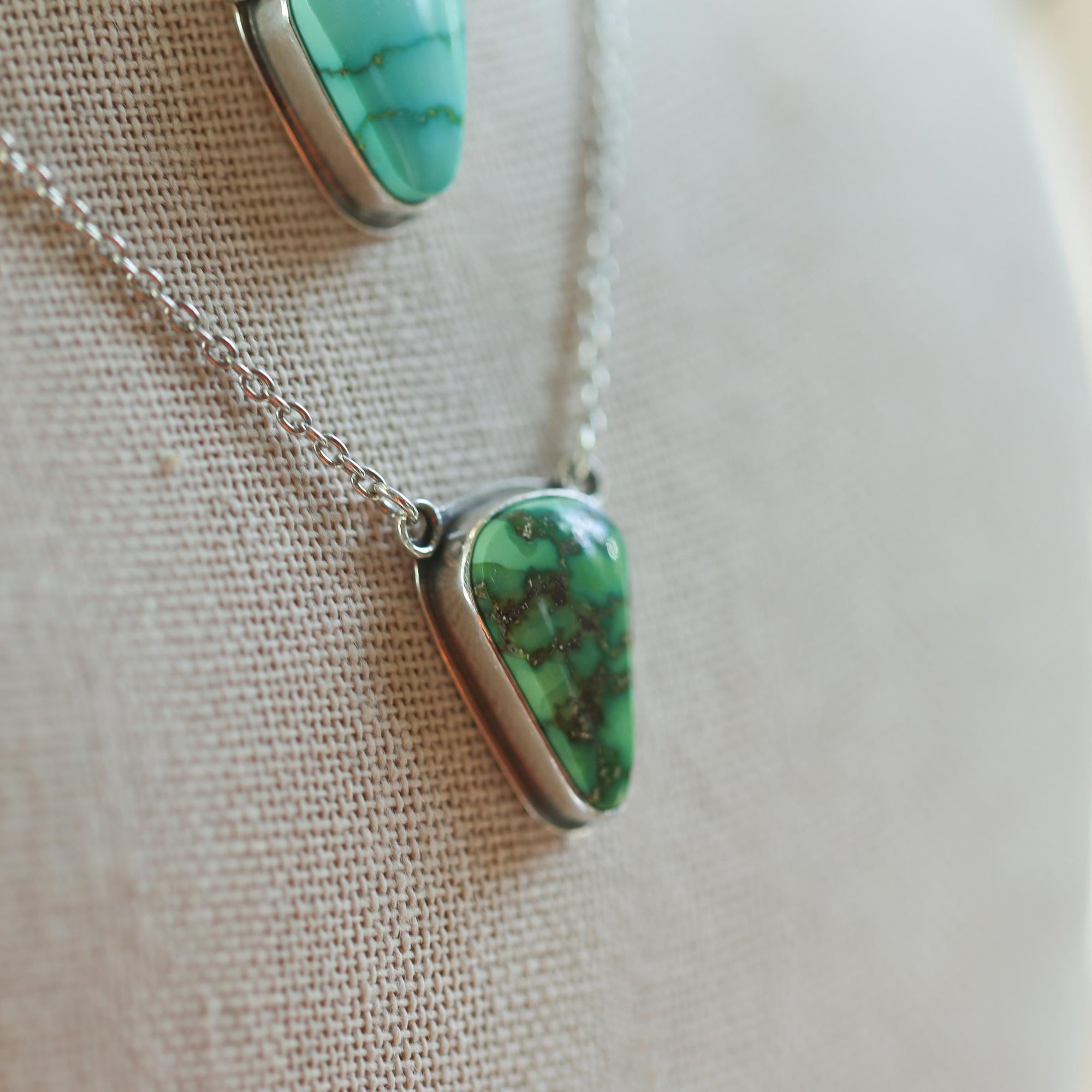 Sonoran Gold Necklace - Chunky Sterling Silver Chain Included - Unisex