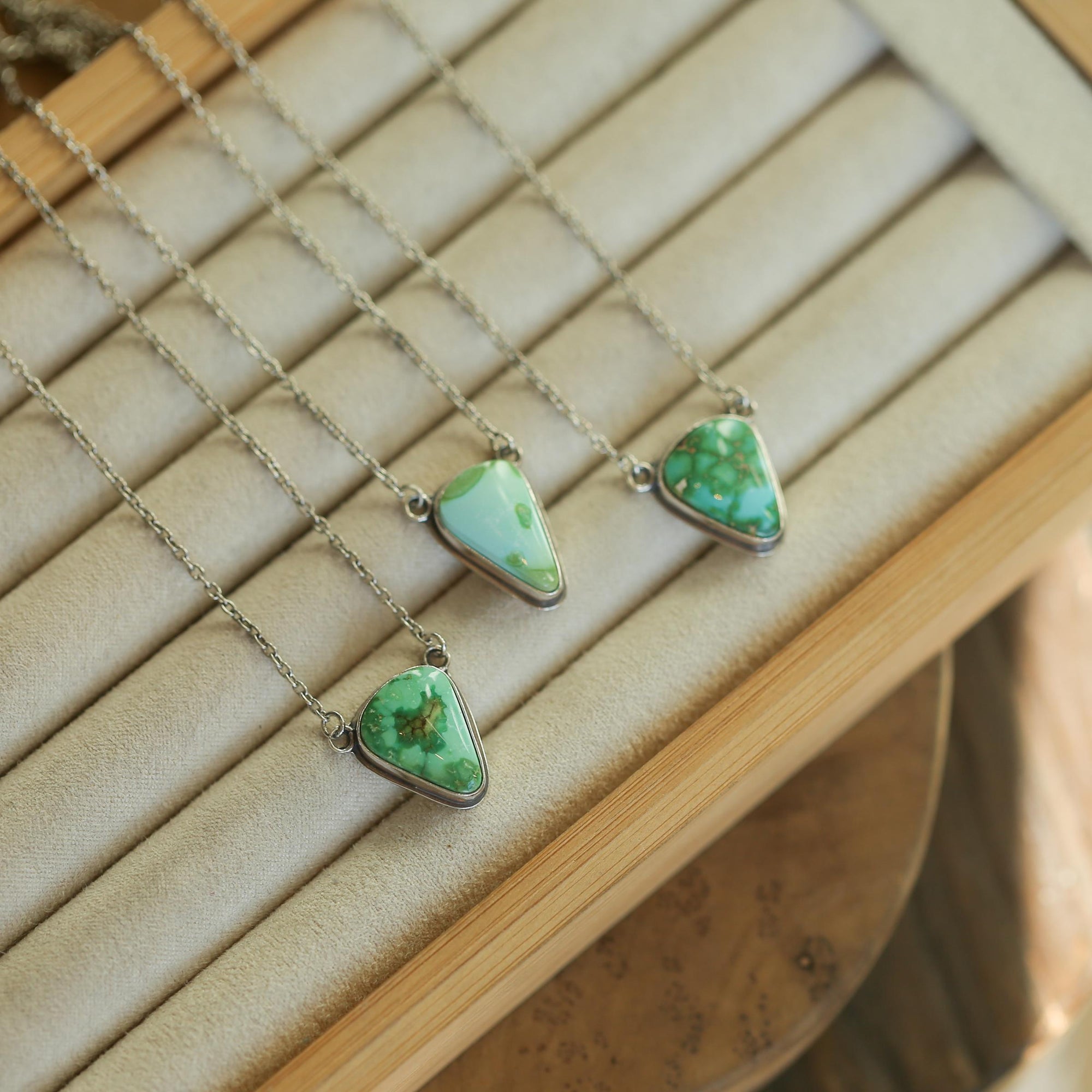 Sonoran Gold Necklace - Chunky Sterling Silver Chain Included - Unisex