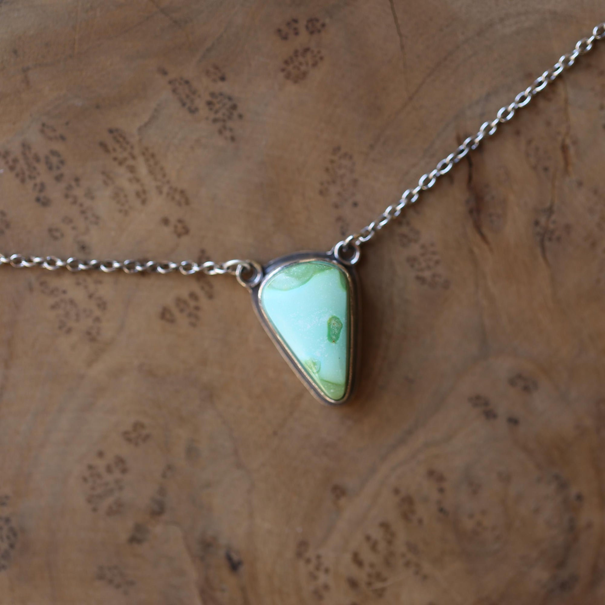 Sonoran Gold Necklace - Chunky Sterling Silver Chain Included - Unisex