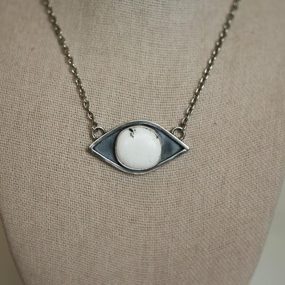 Sterling Silver White Buffalo Necklace – Choose Your Necklace