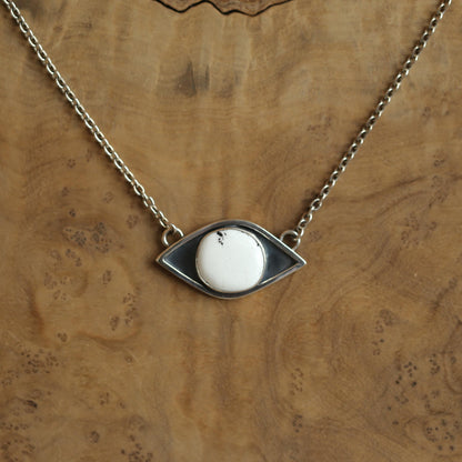 Sterling Silver White Buffalo Necklace – Choose Your Necklace