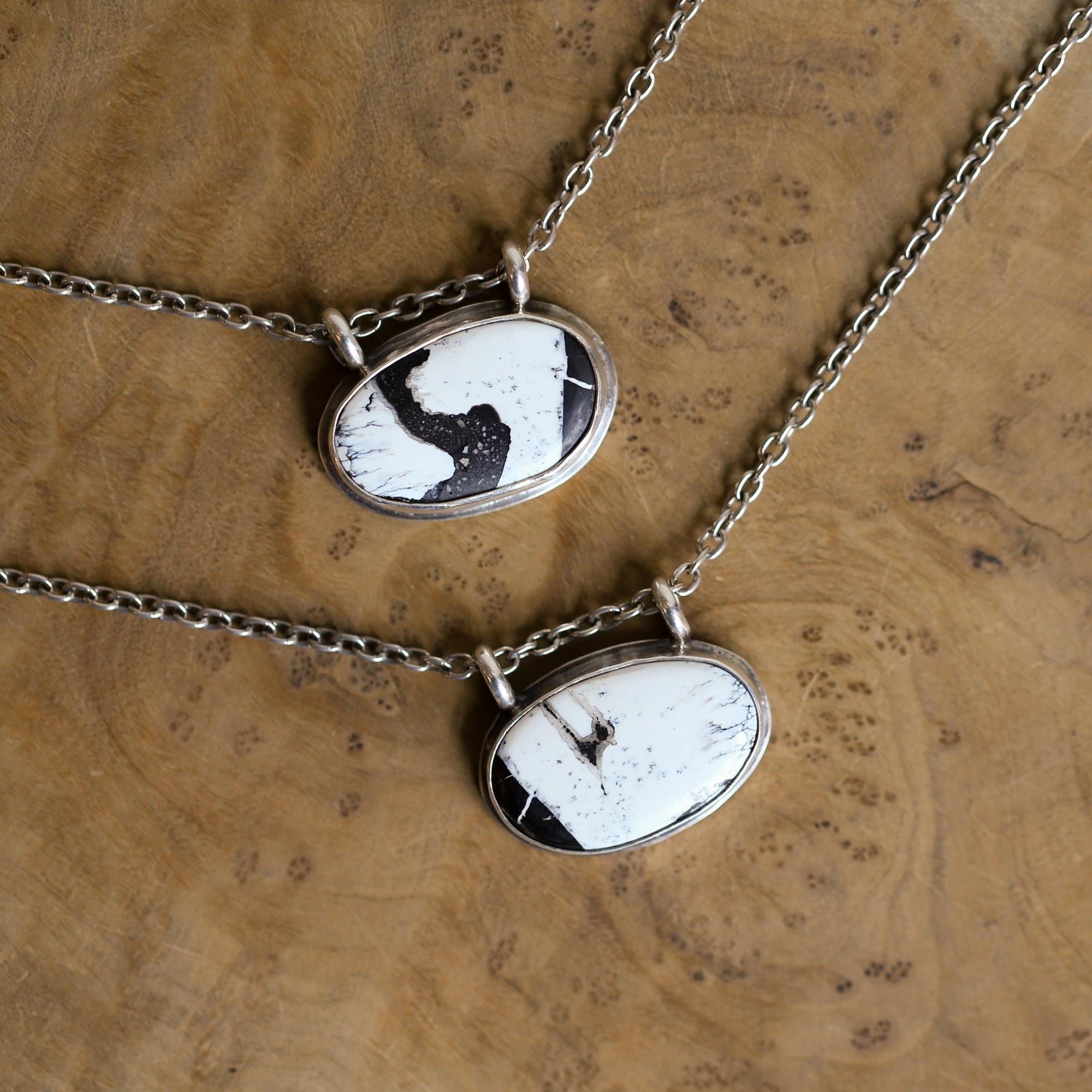 White Buffalo Pendant - Sterling Silver - White Buffalo Necklace