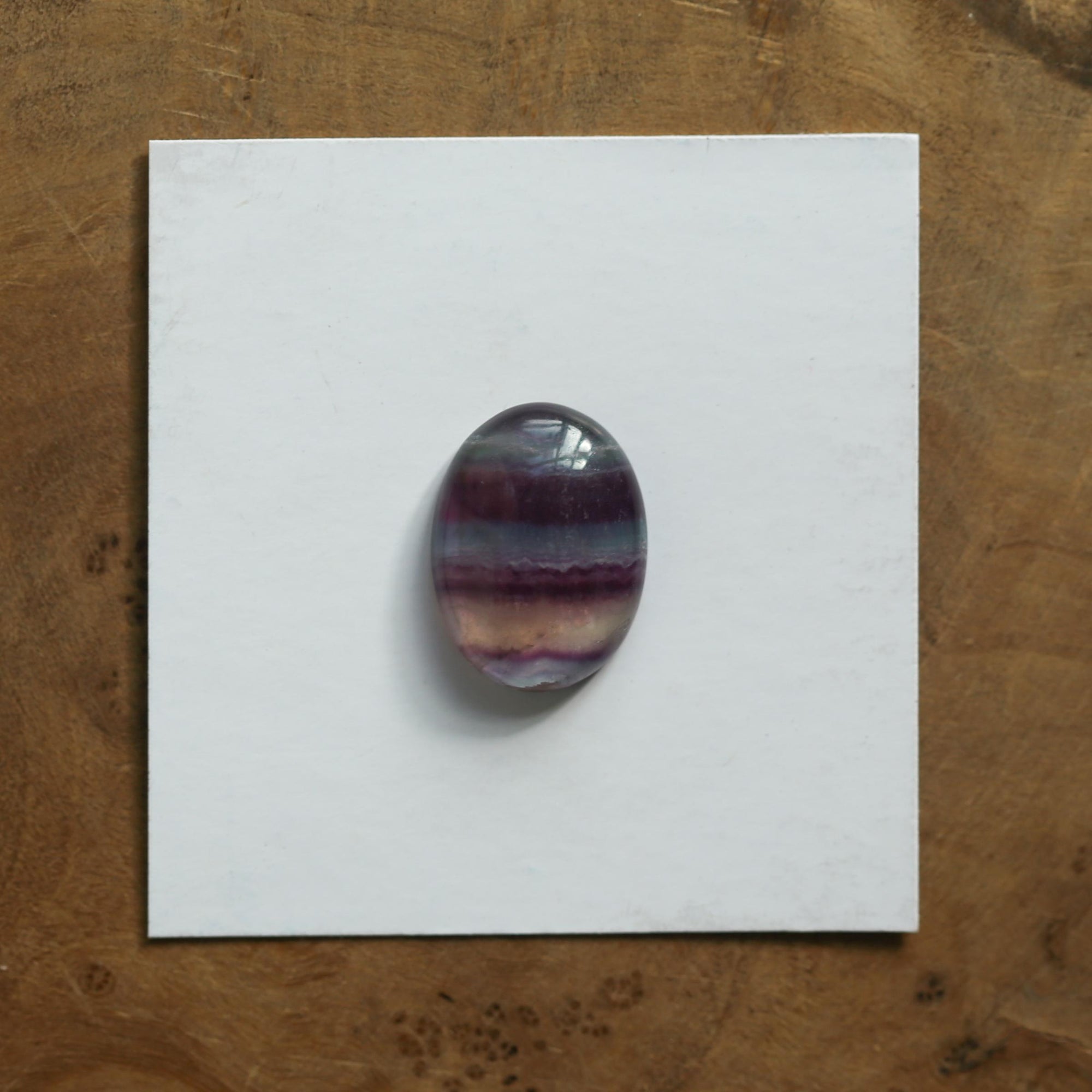 Rainbow Fluorite Boho Ring - .925 Sterling Silver - Choose Your Stone