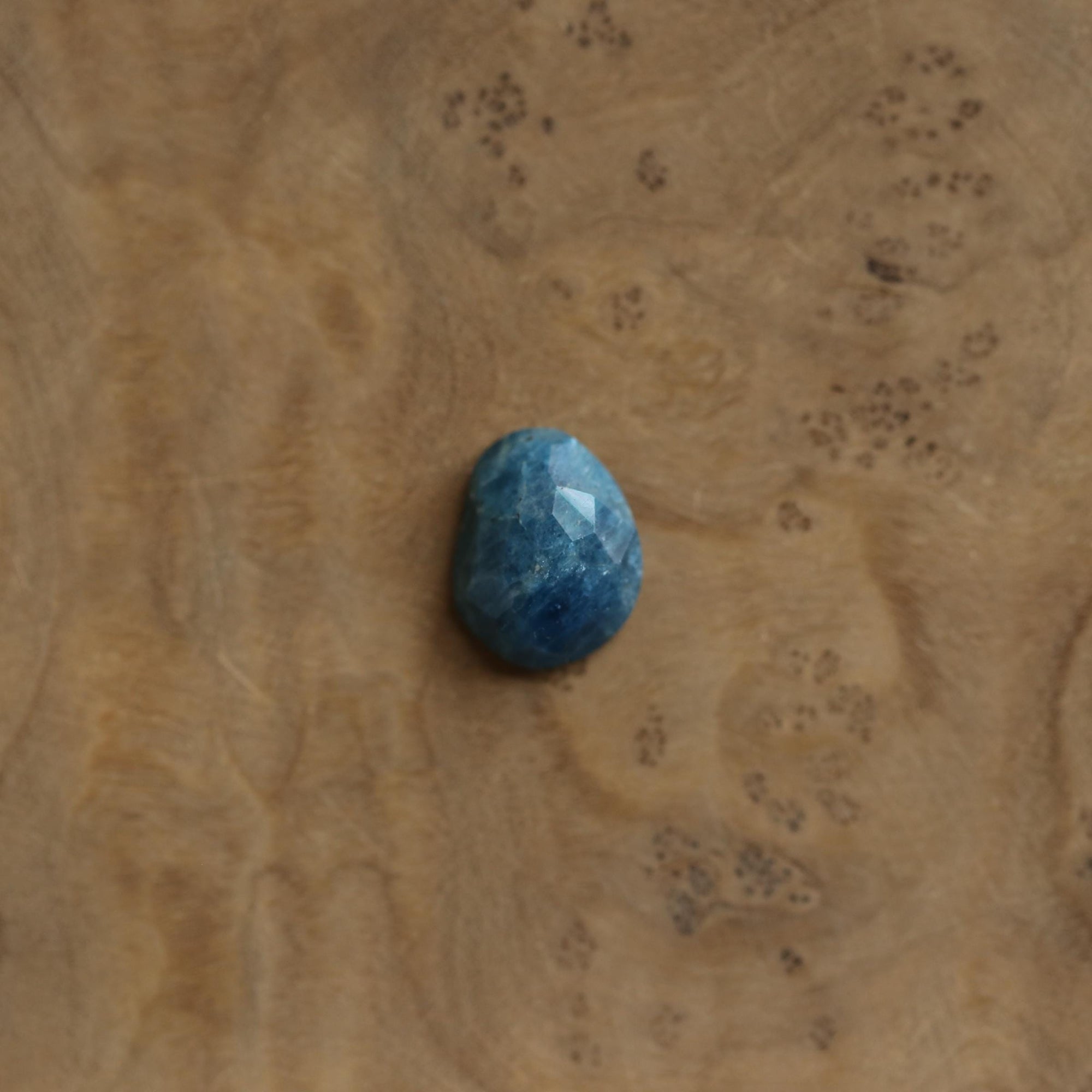 Chunky Apatite Boho Ring - .925 Sterling Silver - Apatite Silversmith Ring