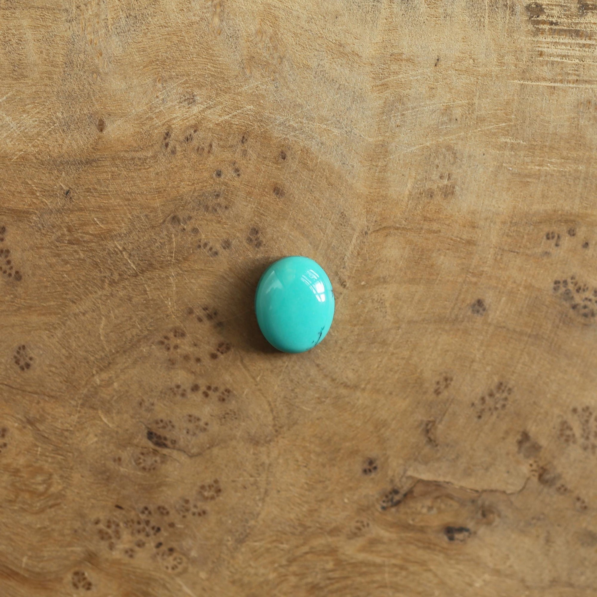 Turquoise Delica Ring - Natural Turquoise Ring - OOAK Sterling Silver Ring