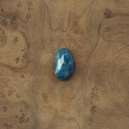Chunky Apatite Sterling Silver Ring – Custom Handmade Boho Silversmith Jewelry
