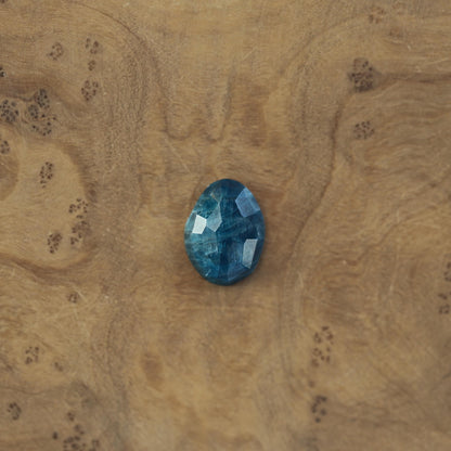 Chunky Apatite Sterling Silver Ring – Custom Handmade Boho Silversmith Jewelry