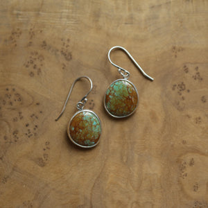 Turquoise Drop Earrings - Choose Your Pair - .925 Sterling Silver