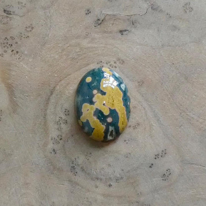 Custom Ocean Jasper Ring - Choose Your AAA Stone - Sterling Silver