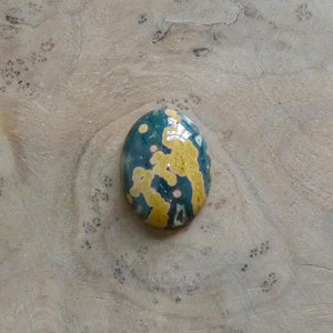 Custom Ocean Jasper Ring - Choose Your AAA Stone - Sterling Silver