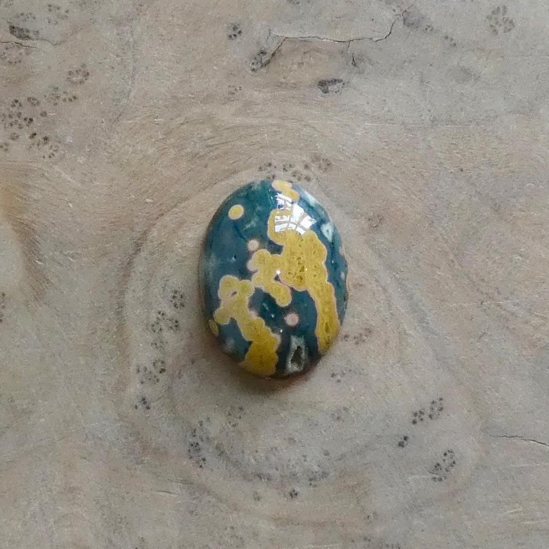 Custom Ocean Jasper Ring - Choose Your AAA Stone - Sterling Silver