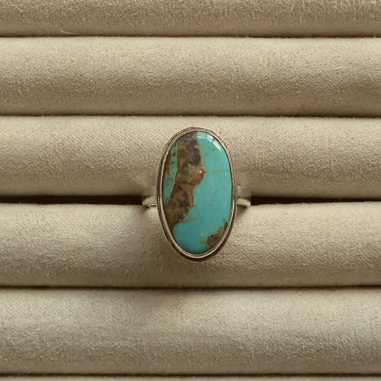 Royston Turquoise Ring - Choose Your Ring - Sterling Silver