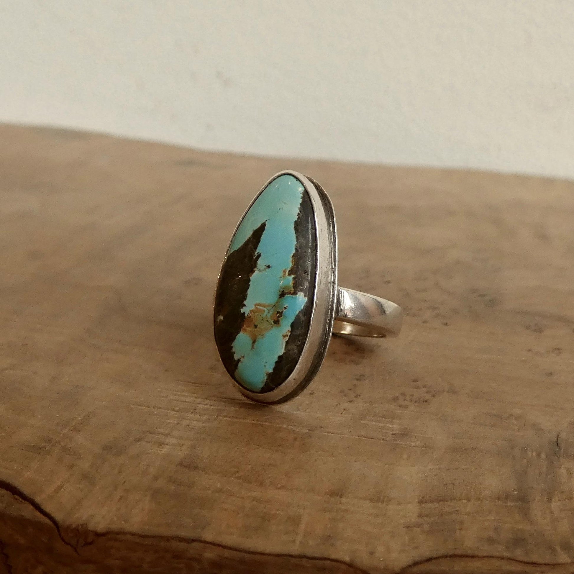 Royston Turquoise Ring - Choose Your Ring - Sterling Silver