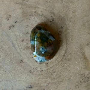 Ocean Jasper Ring - Choose your Stone - Sterling Silver Prong Setting - Silversmith