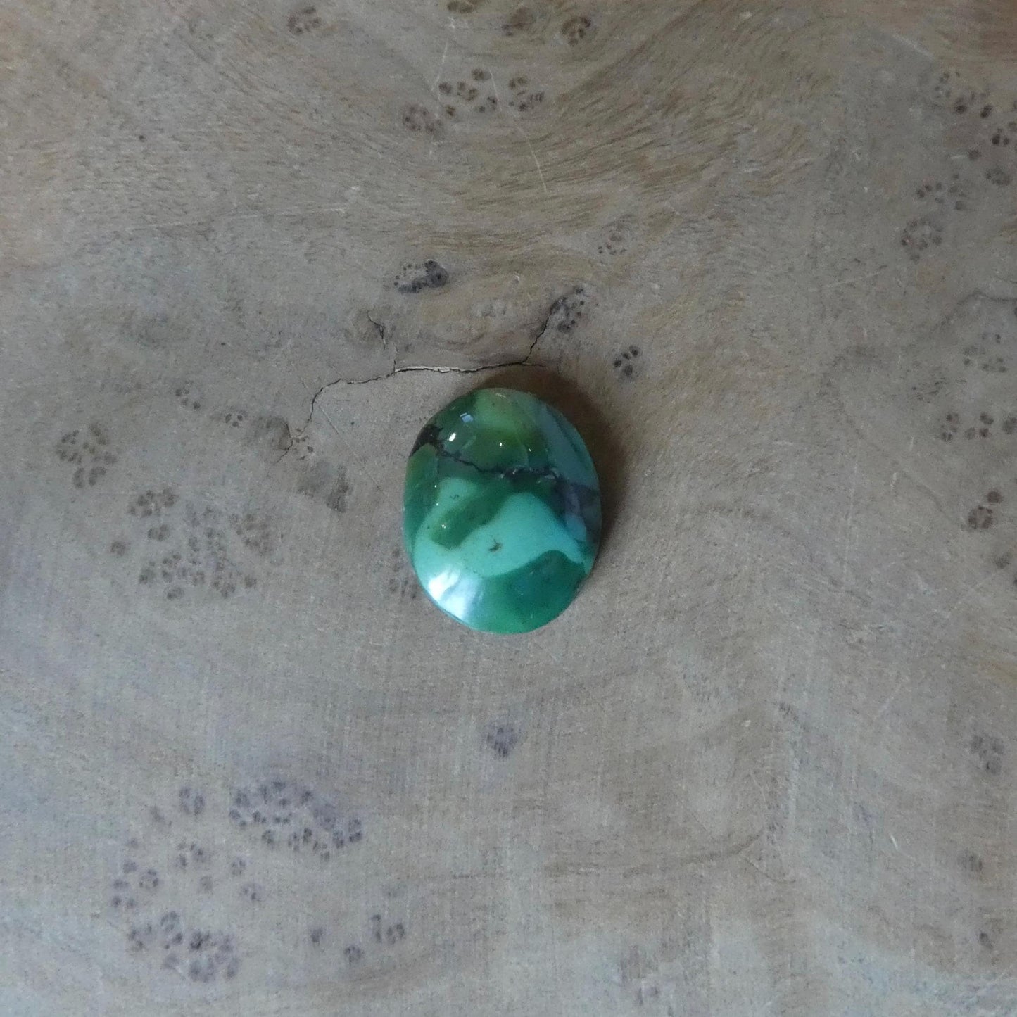 Custom Natural Turquoise Delica Ring -Sterling Silver - Choose Your Stone