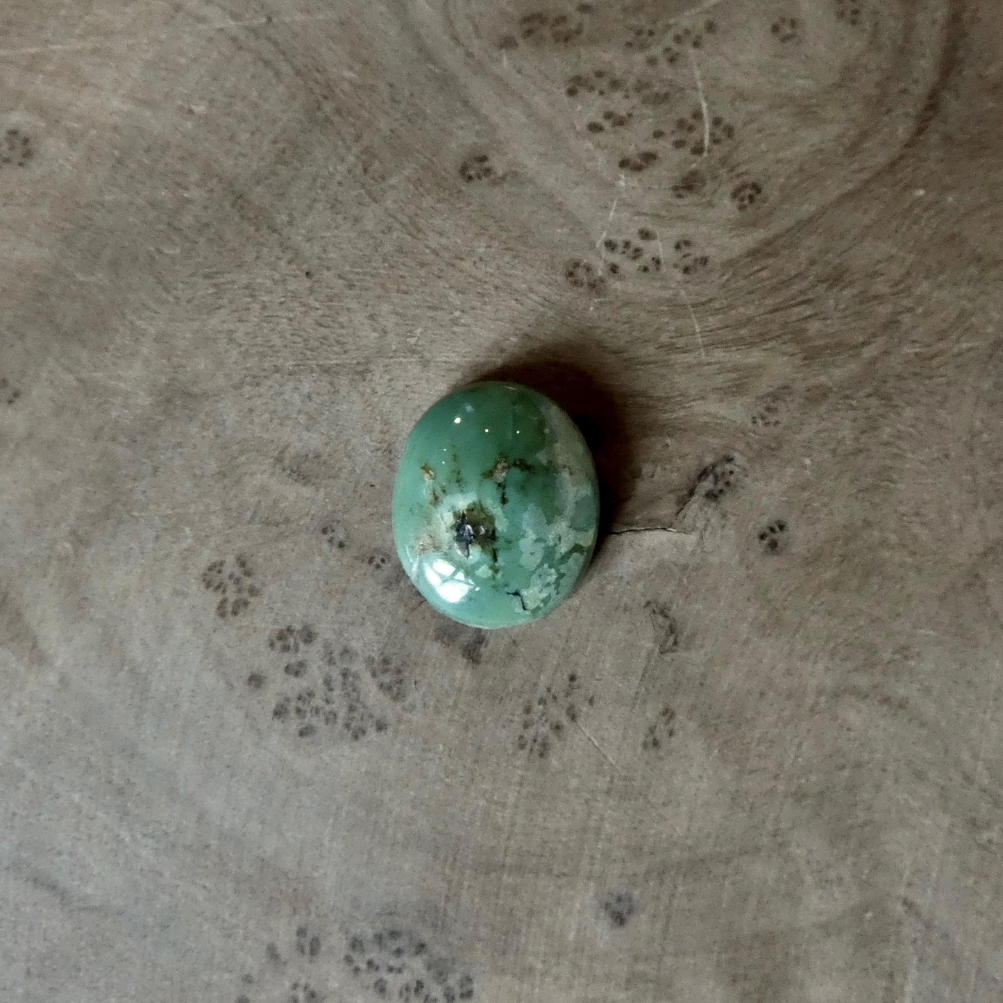 Custom Natural Turquoise Delica Ring -Sterling Silver - Choose Your Stone