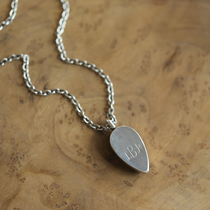 Fossil Jasper Charm Pendant - Sterling Silver - Choose your Pendant