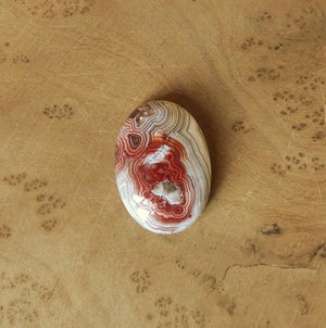 Laguna Lace Agate Boho Ring - .925 Sterling Silver - Choose Your Own Stone - Silversmith Ring
