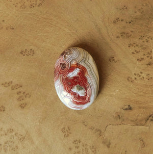 Laguna Lace Agate Boho Ring - .925 Sterling Silver - Choose Your Own Stone - Silversmith Ring