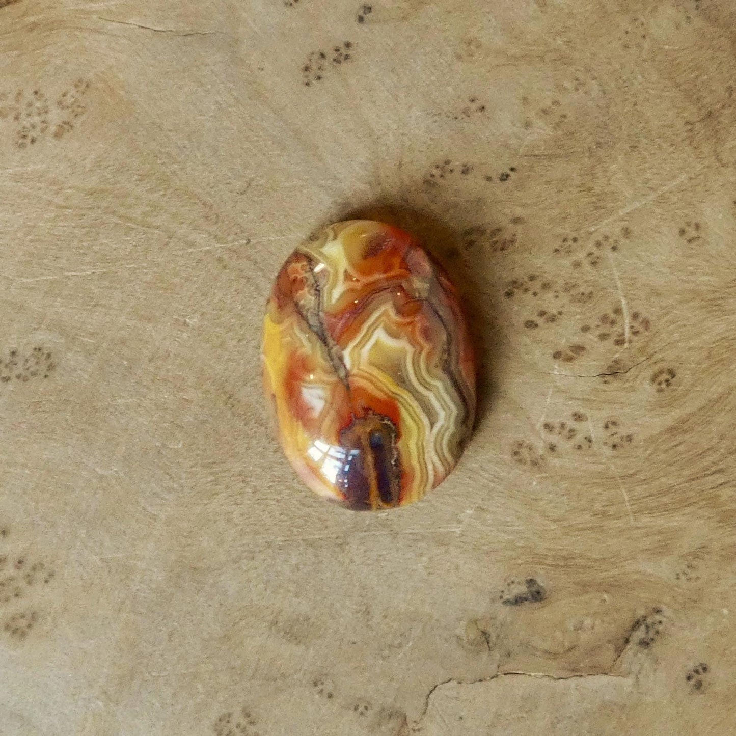 Laguna Lace Agate Boho Ring - .925 Sterling Silver - Choose Your Own Stone - Silversmith Ring