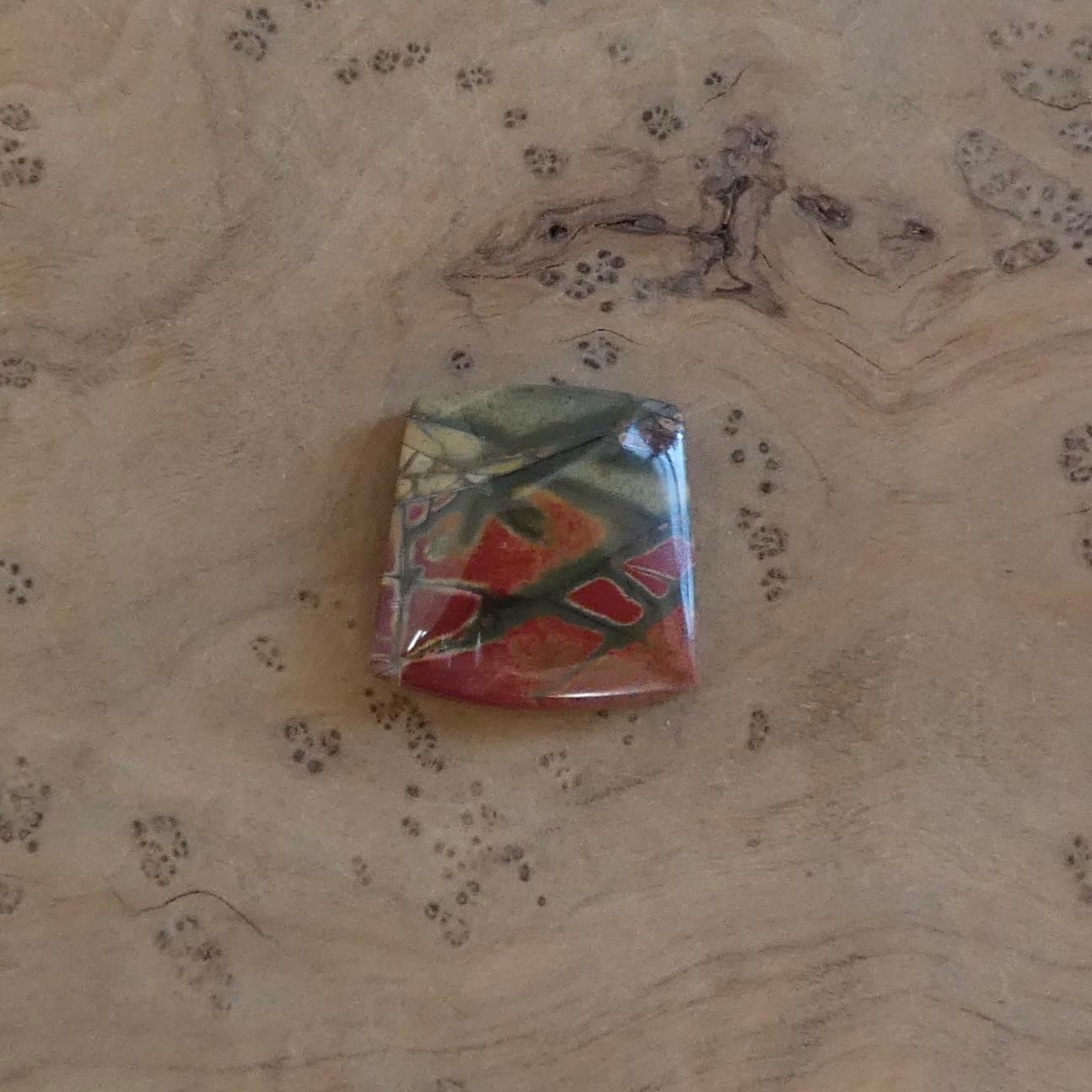 Red Creek Jasper Pendant - Sterling Siver - Choose Your Stone