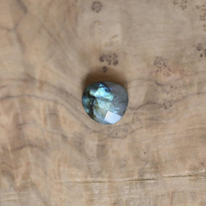 Labradorite Rose Cut Orbits Ring | Sterling Silver