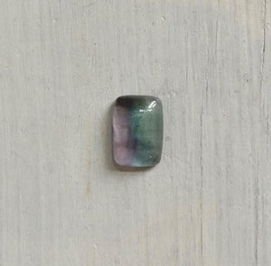 Rainbow Fluorite Ring - .925 Sterling Silver - Silversmith Ring - Multi-color Fluorite