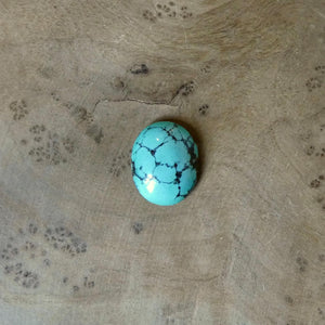 Natural Turquoise Delica Ring -Sterling Silver - Choose Your Stone