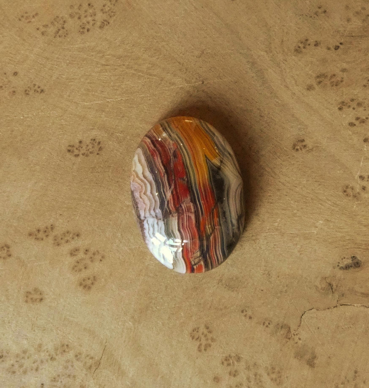 Laguna Lace Agate Boho Ring - .925 Sterling Silver - Choose Your Own Stone - Silversmith Ring
